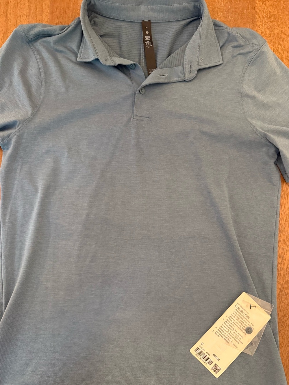 lululemon athletica Men's Polo in Light Blue